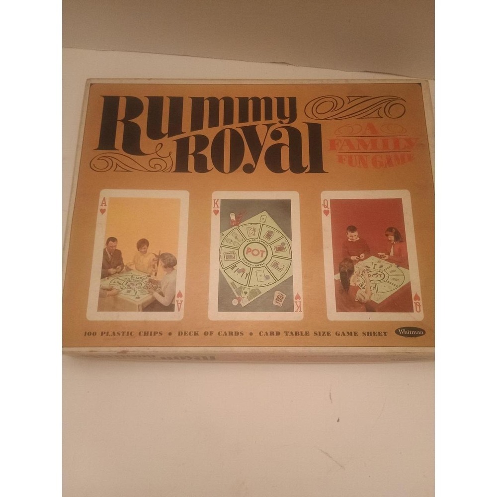 1965 Rummy Royal Card Game Complete